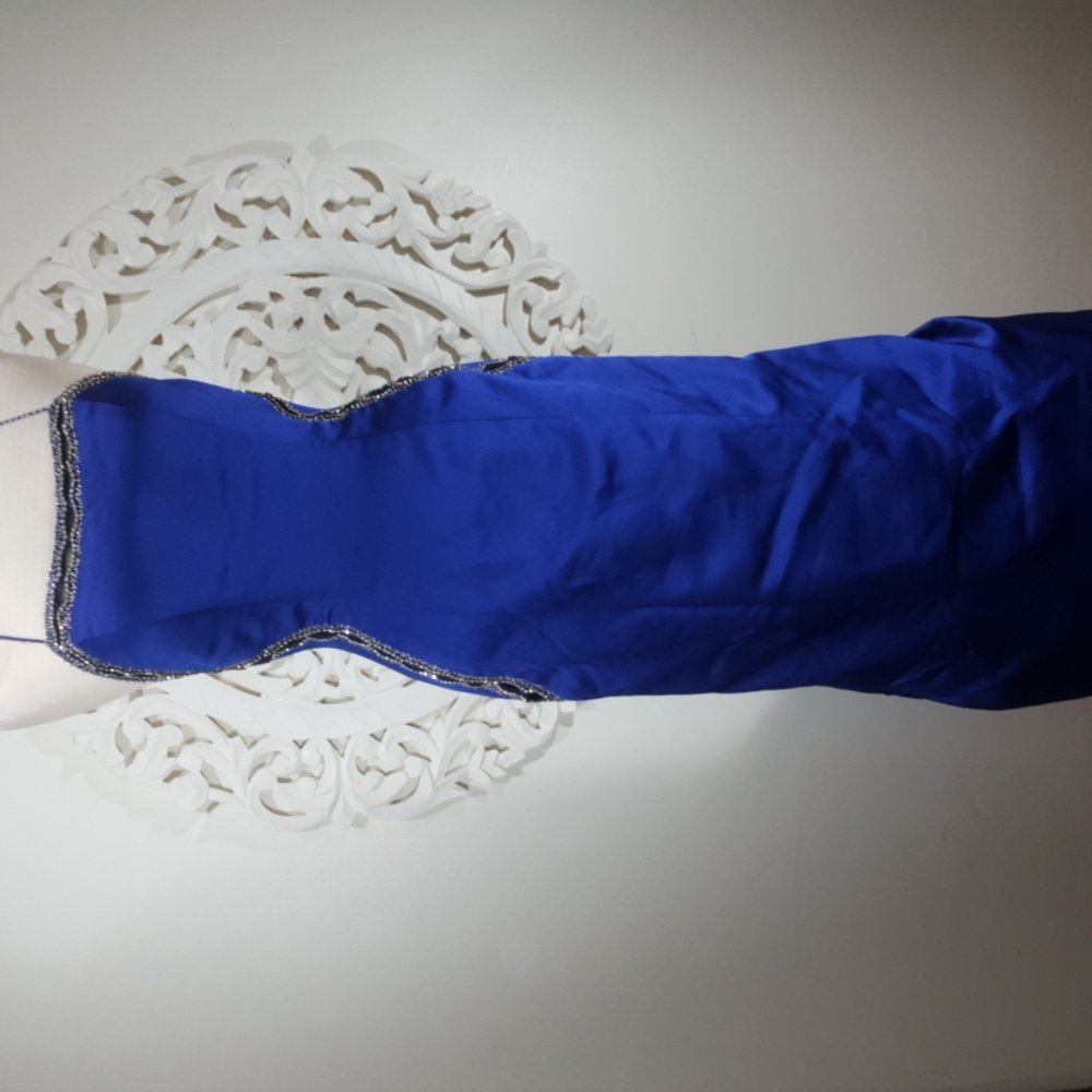 JOVANI Royal Blue Long Dress Prom Wedding Pageant Women's Size 4